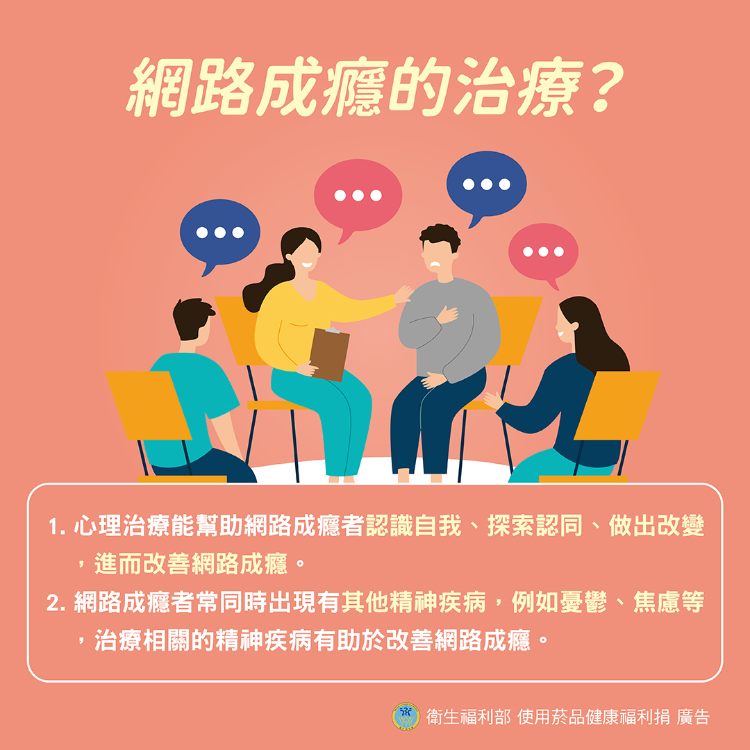 網路成癮的治療？