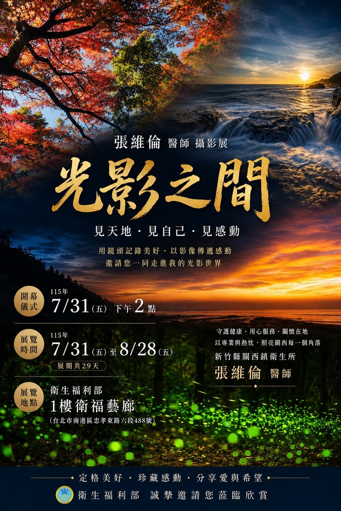 短期攝影特展海報
